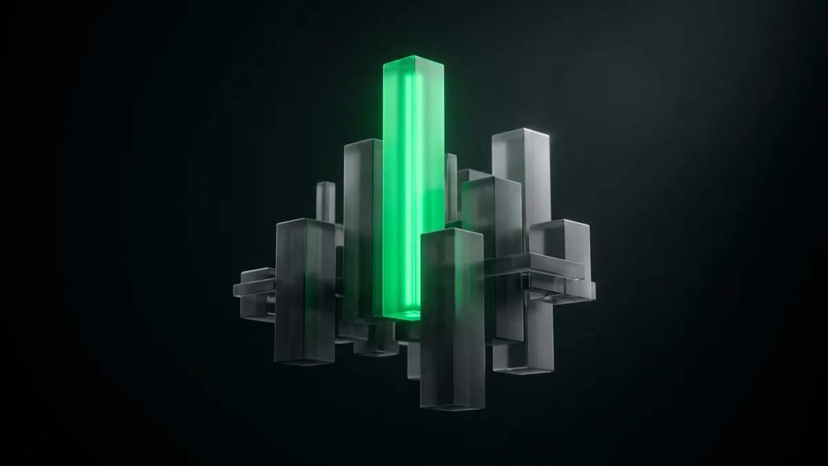 GPT-5.6 three pricing tiers represented as floating 3D glass bars in dark void