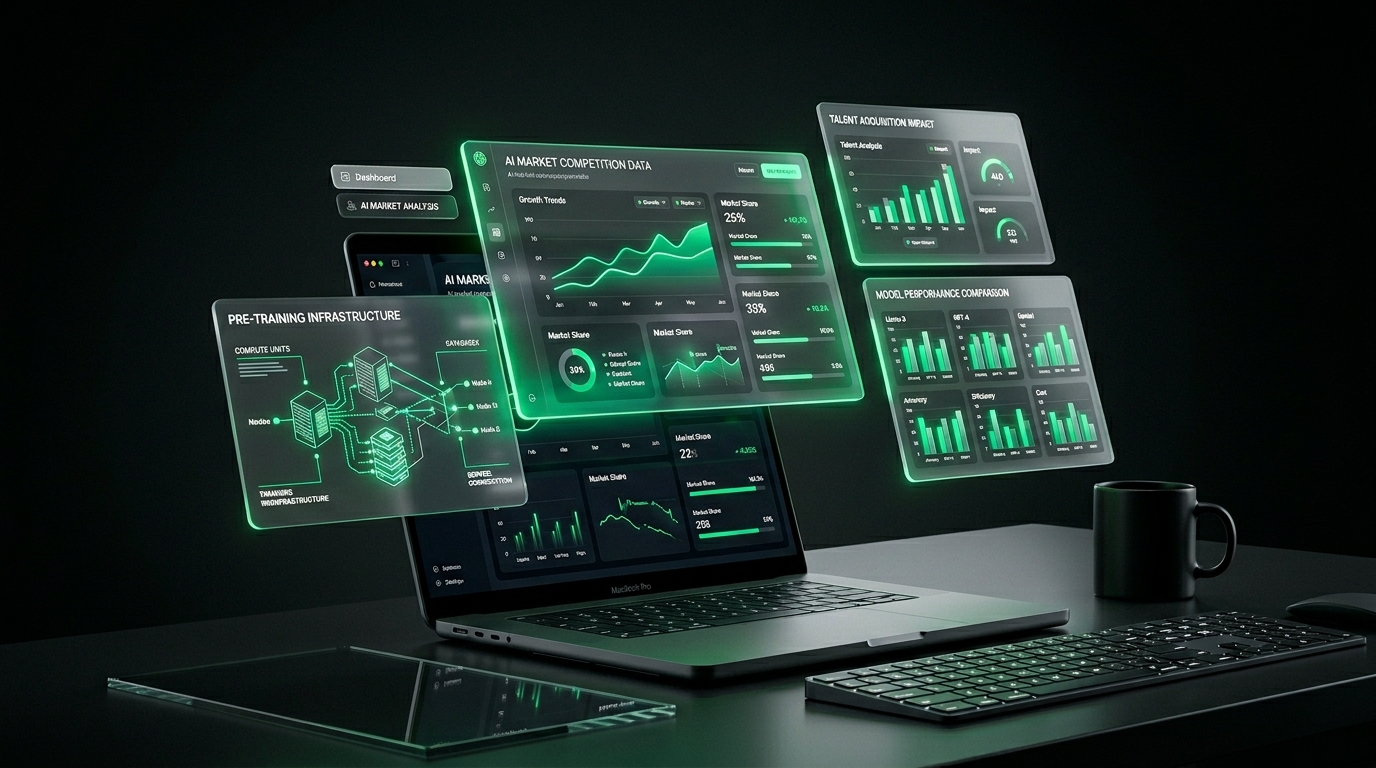 AI market competition and talent impact analysis